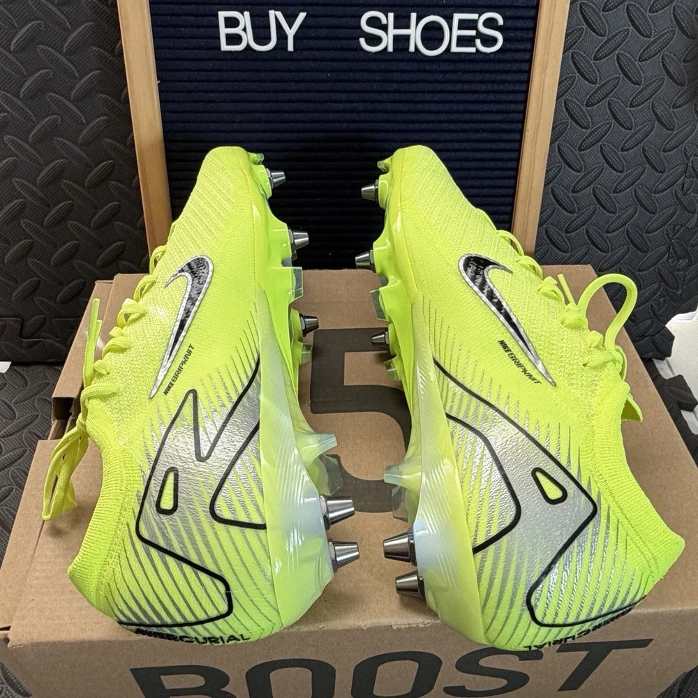 Nike Air Zoom Mercurial Vapor 16‎ Elite SG PRO Low Soccer Cleats Mens Size 12.5